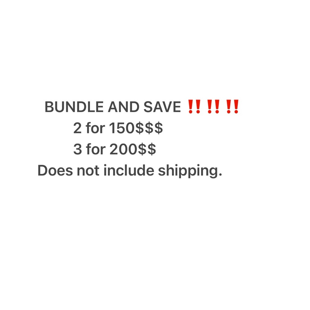 Bundle And Save ‼️‼️